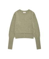 Women’s Hem Open Detail Knit Sage Green