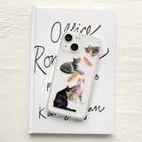 Cat and Baguette gel hard case