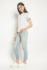 Flo レディース T シャツ ホワイト