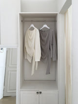 Matt drape blouse