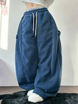 ボスサイズフリーススナップロングパンツ 🧸🩵🤍6カラー