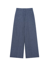 ワイドリネンパンツ (Denim)