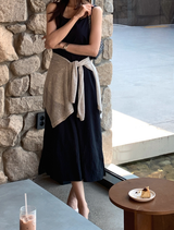 De Mer Square Sleeveless Long Dress / 3 colors