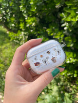 [baby lamb and hot teas in annak airpods clear case]