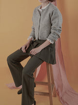Merin alpaca cardigan_gray
