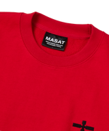  Basic cross Sweatshirt _ Red 