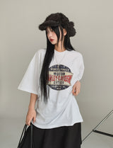 Harley Vintage Print Box Short Sleeve