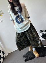 Sungre Raglan Contrast Oversized Tee 3color