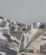 Light Camo Military Cargo Wide Pants