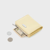 Sunlit Zipper Wallet (Butter)
