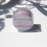 Thank you Ribbon Die-cut Masking Tape