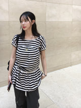 Kitsch Stripe Two-Way Dress (2c)