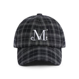 【企画限定価格】 MUCENT SIGNATURE BALL CAP (Check black)