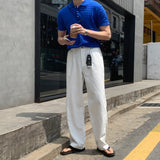 LMN エッセンシャルワンタックバックバンディングクールワイドデニム (2 colors)