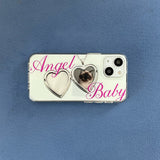 [MADE] Angel Baby Pink_ jelly hard case