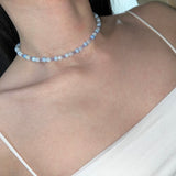 MADE blue core necklace