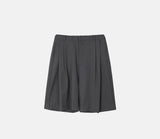 Pleddy Bermuda Tuck Half Slacks (3color)
