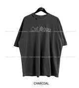 カッティングビンテージピグメント半袖Tシャツ