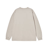 25FW シティビュー長袖Tシャツ エッセンシャルベージュ