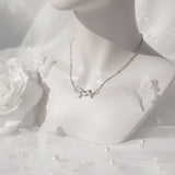 [Baby DONT Cry Yihyun Necklace] Dreamy Crystal Semi Choker Necklace