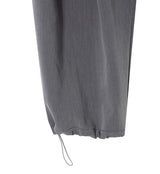 Leaf double pin tuck string wide slacks