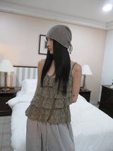 string knit beanie