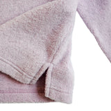 Fog Fleece Collar Tee (lavender)