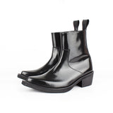 DAVID STONE DVS ANKLE BOOTS (glossy)