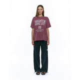 タイポTシャツ Plum