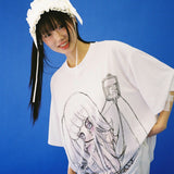 サッドエンジェルエアロクールTシャツ - WHITE