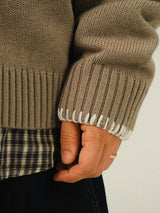 LB Knit Patch MELLOW Cardigan