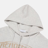 Light Waffle Hood Zip-Up (No.852)