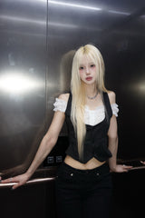 Cupid vest blouse