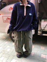 Double-sided fleece anorak