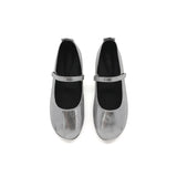 Easy 0006. Nylon and Metallic Mary-Jane - 5colors