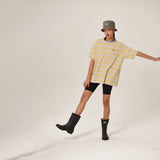 Dazzy Stripe T-Shirt Yellow