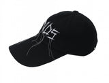 stitch lettering ball cap