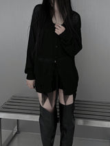 [unisex] シースルーサマーオーバーフィットカーディガン