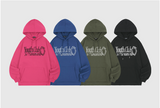 Youth Club Pintuck Oversized Fit Hoodie