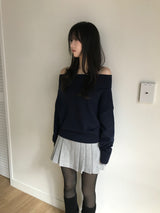 Chloe Wool Pleats Skirt (3 colors)