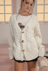 Baby boo cardigan - ivory  
