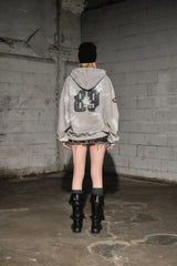 pt hood zip up (grey)