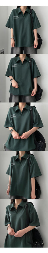 Meryl カラー半袖Tシャツ