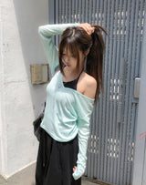 Thins Basic Modal Halter Sleeveless