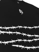 TZ バーブドワイヤーショートスリーブ BLACK