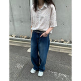 Palms Flower Blouse