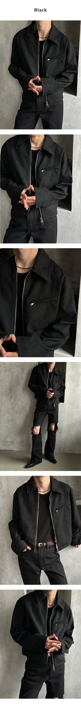 [F/W] スエードクロップジャケット (2color)