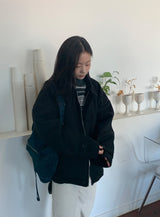 サイトラハーフジップアップコートジャケット