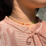 Kichikichiyaya Cucumber & Carrot Necklace