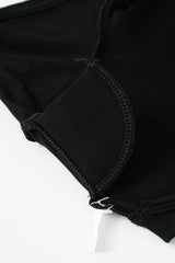 Ribbon Printing T-shirt (Black)